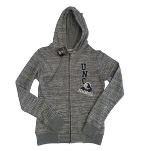 Jones & Mitchell Mens Size S UNCPembroke TroubleMaker Full Zip Hooded Sweatshirt